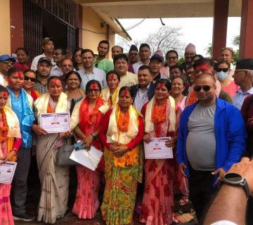 भरतपुरको कार्यपालिका सदस्य चुनावमा सत्ता गठबन्धनको प्यानलै विजयी